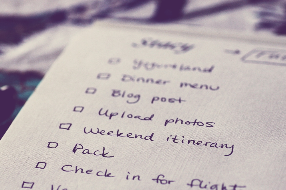 to-do list