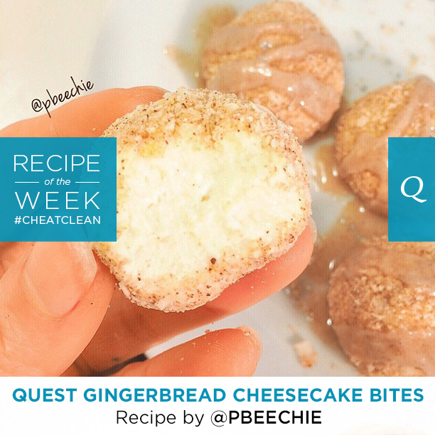 Quest Nutrition Gingerbread Cheesecake Bites Quest Blog
