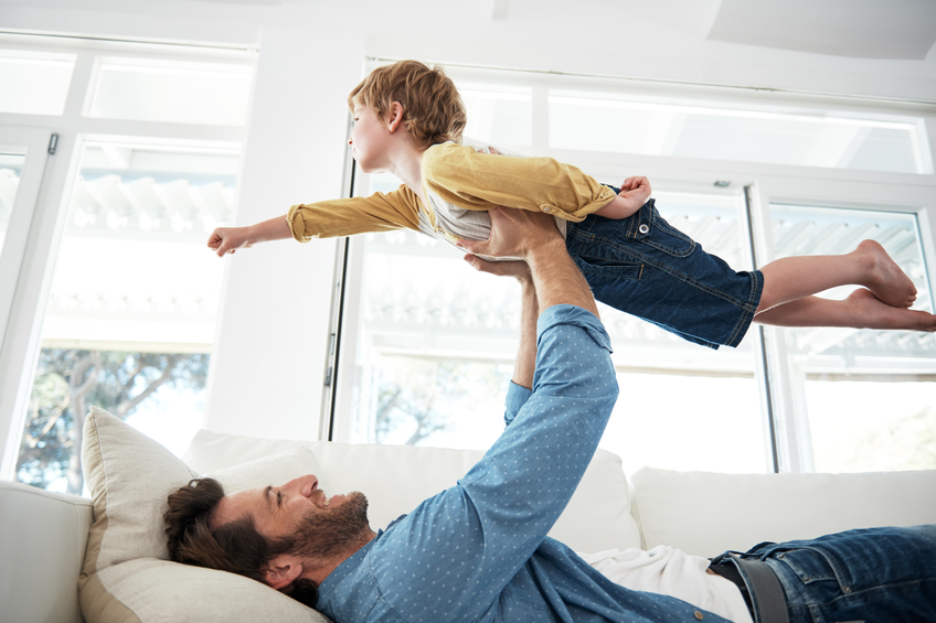 In a pinch you can always bench press your kid. The older they get, the more buff you get. 