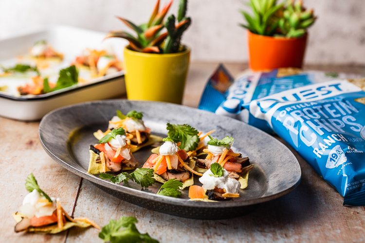 Cinco de Mayo Ranch Mini Tostadas