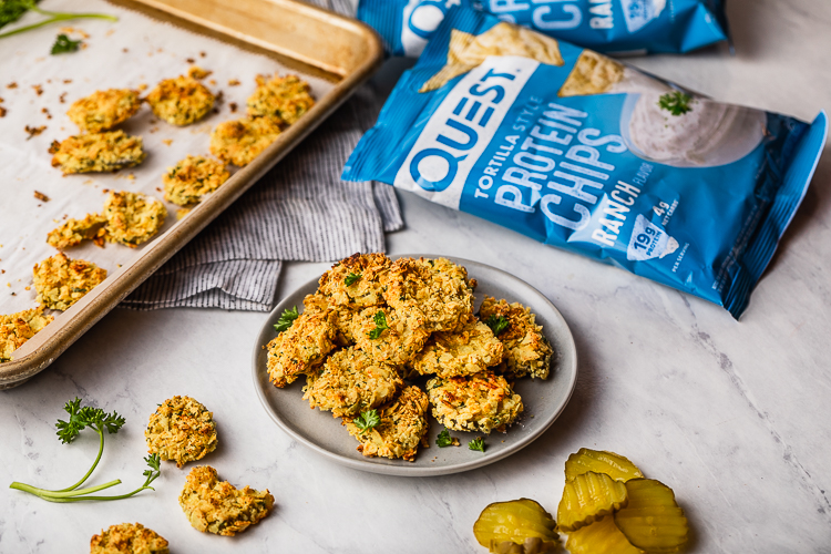 Savor the Crunchy Cravings of Questified Pickle Chips
