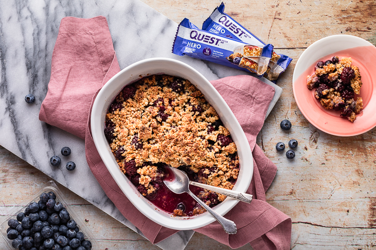 Take 30 Minutes and Bake Yourself This Unbelievably Delicious Berry Cobbler